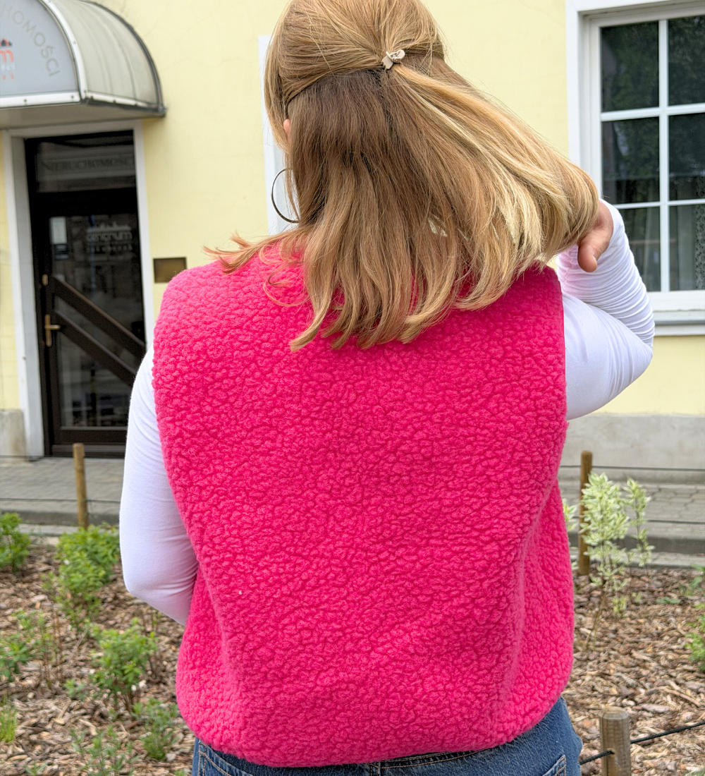 ULV DLA MAMY I CÓRKI Wełniana kamizelka merino
