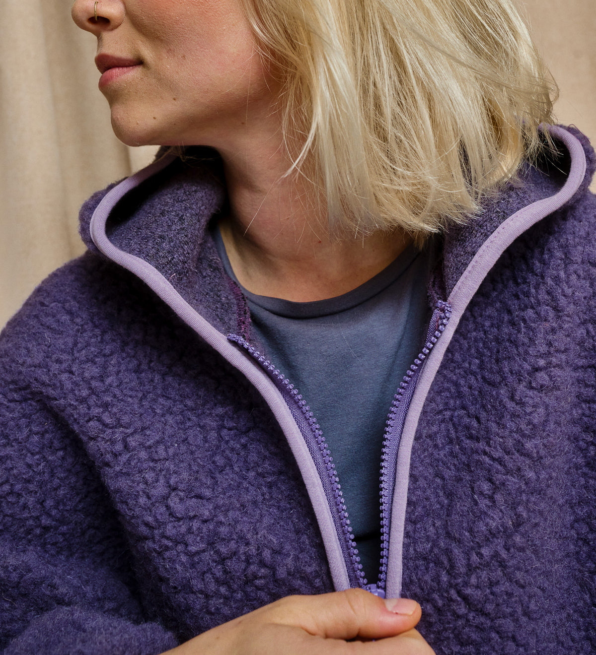 MIŚ 2.0 Wolljacke Kapuzenpullover - Schokolade