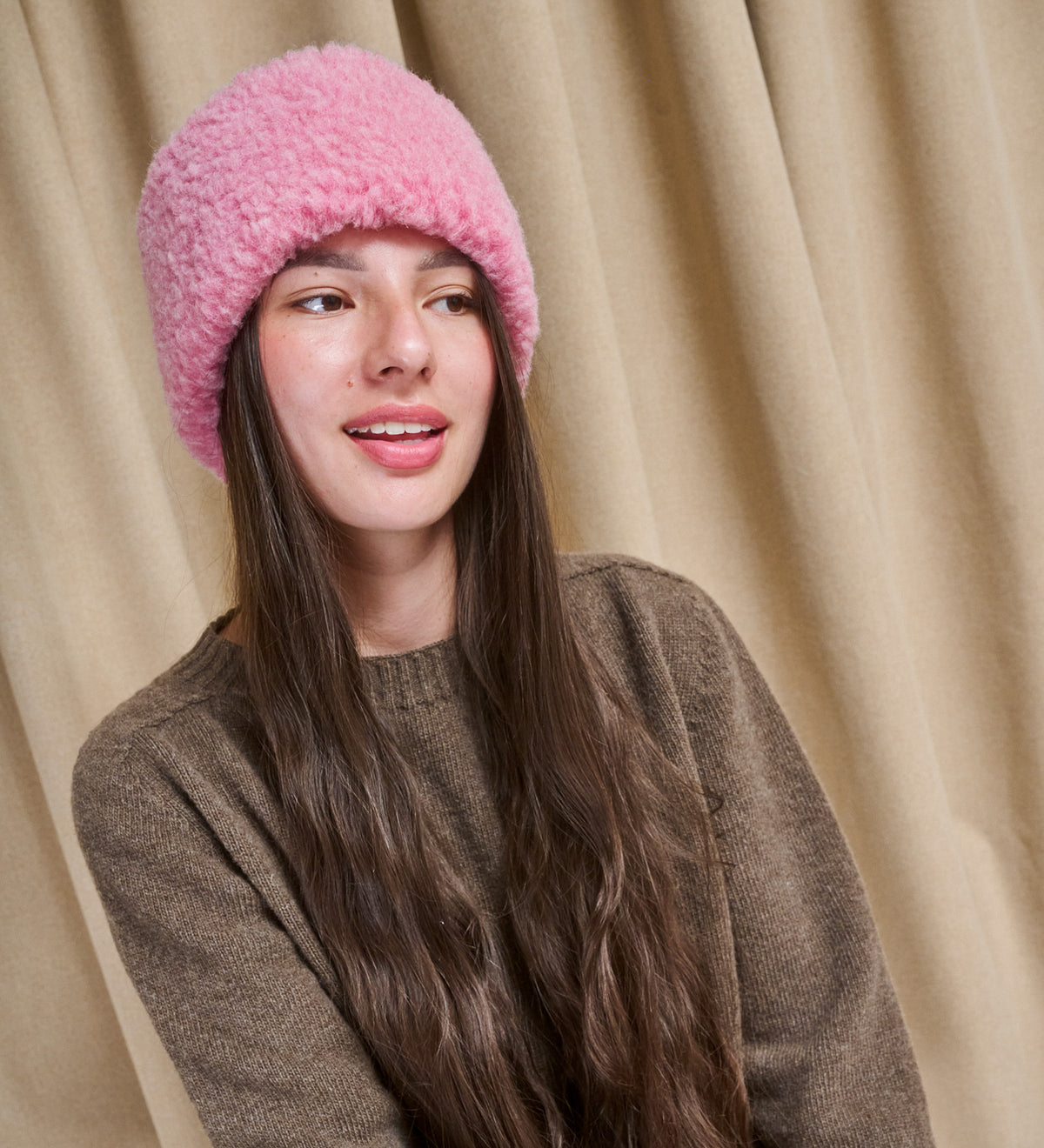 DAGGRY merino wool headband - rose