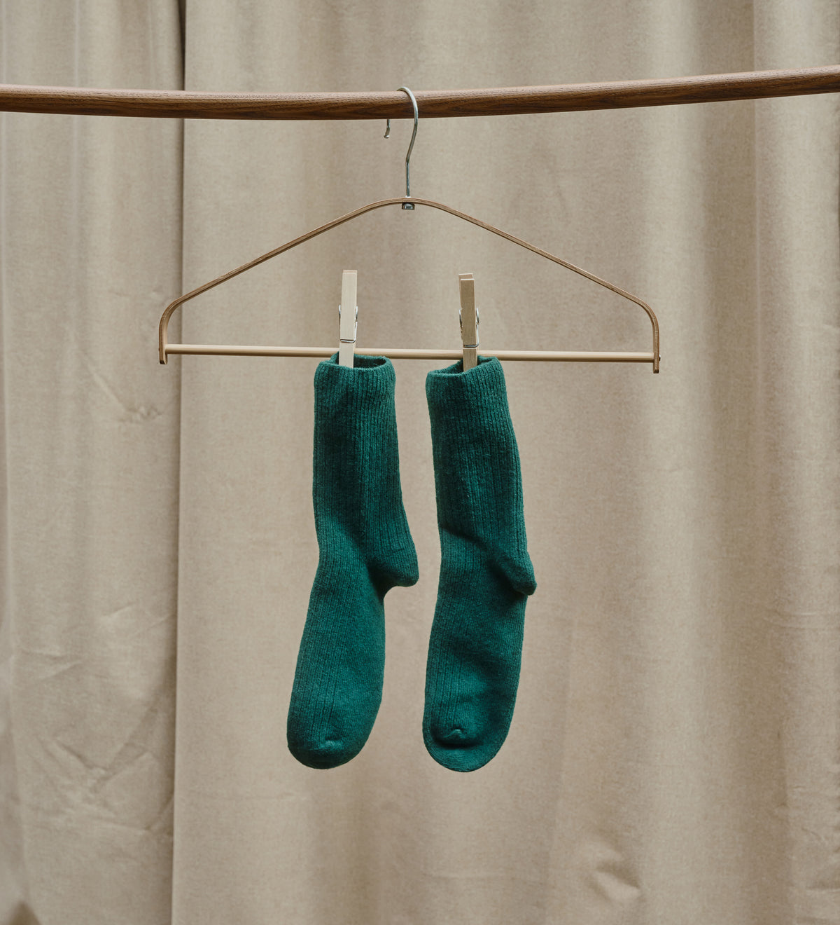 ARNE Sommersocken aus Merinowolle – Hellblau