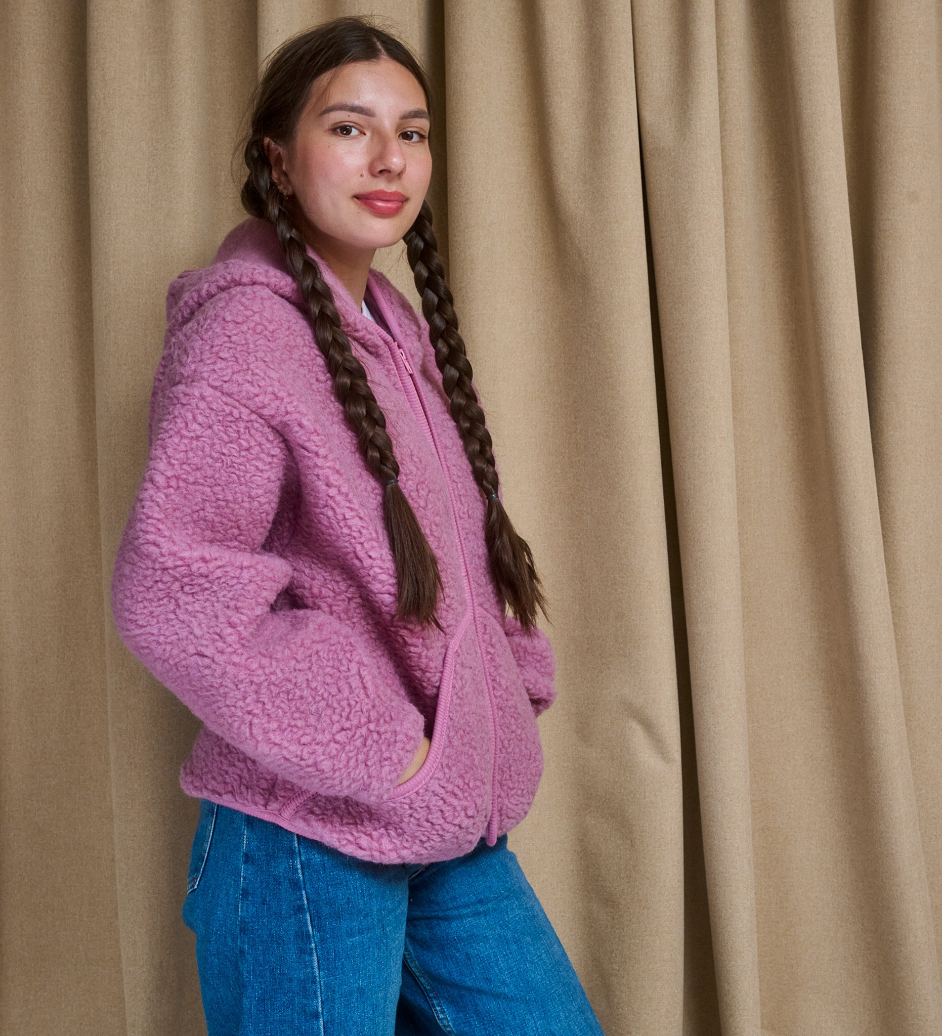 MIŚ 2.0 Wolljacke Kapuzenpullover - Schokolade