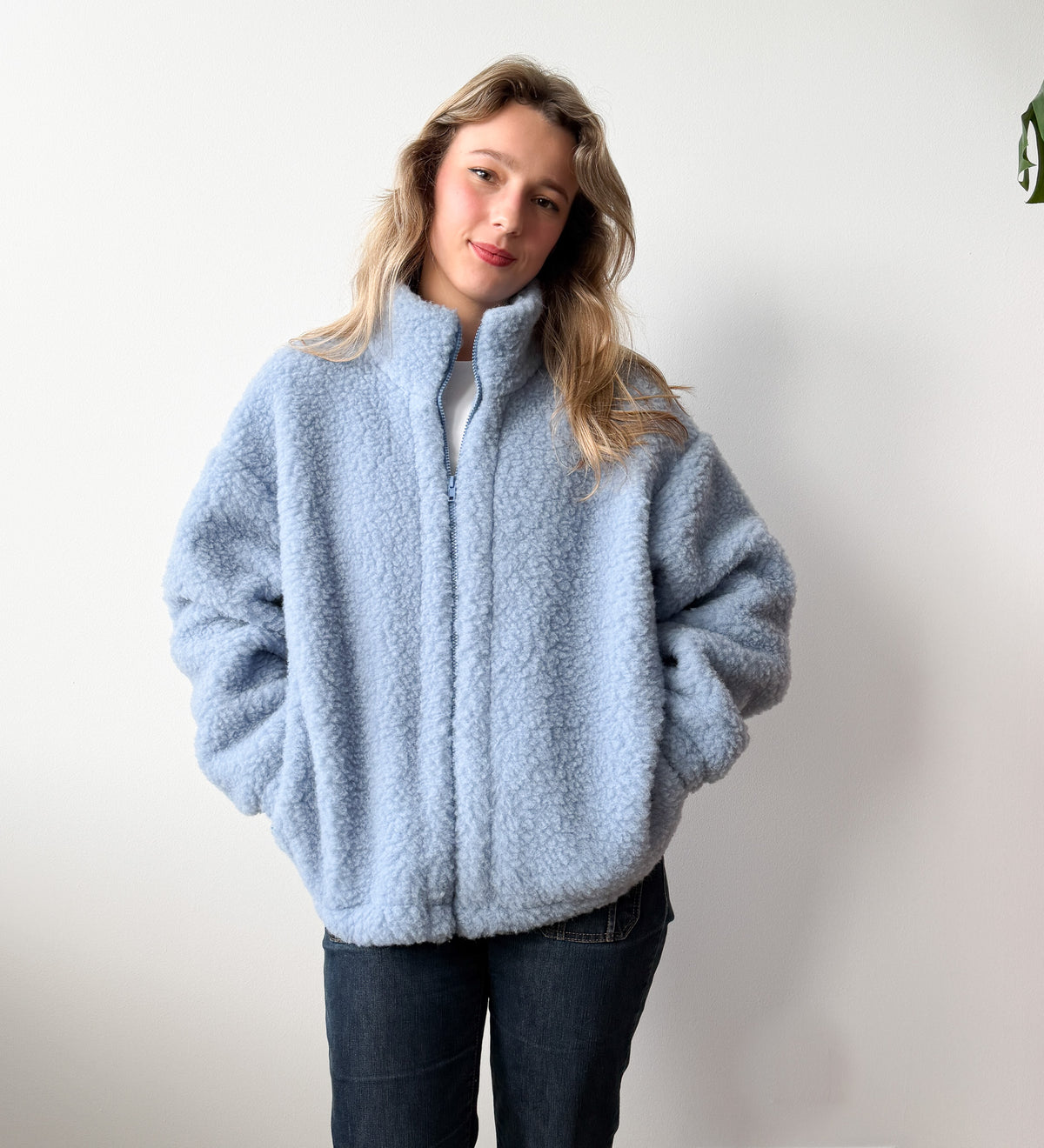 KORA Merino wool bomber jacket - buttercup