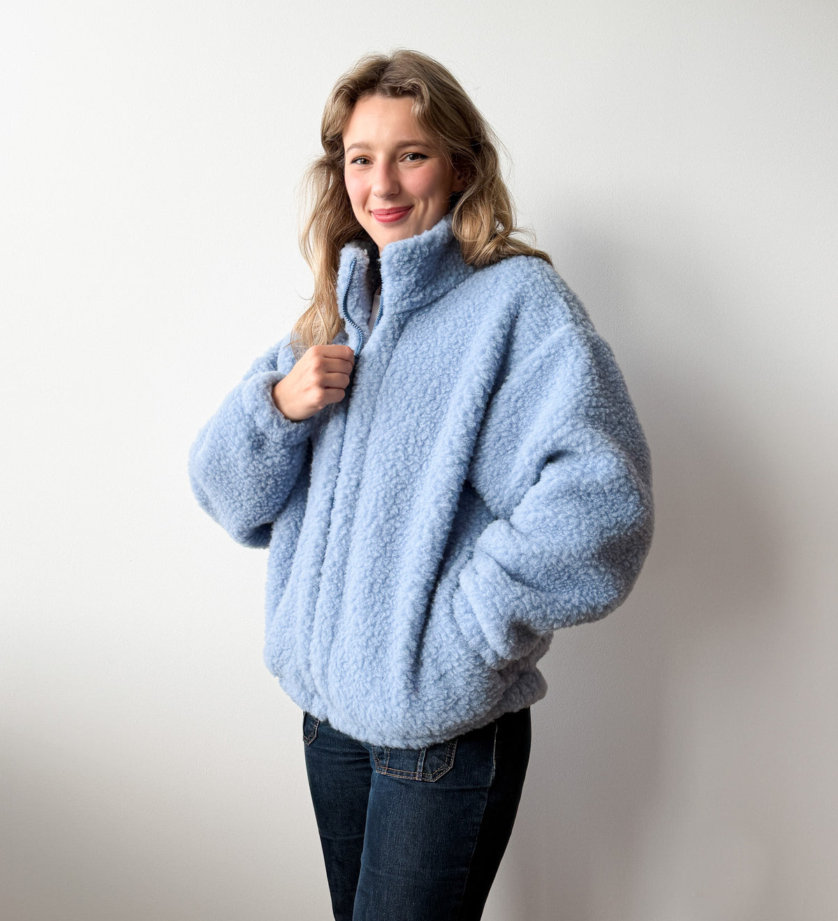 KORA Merino wool bomber jacket - buttercup