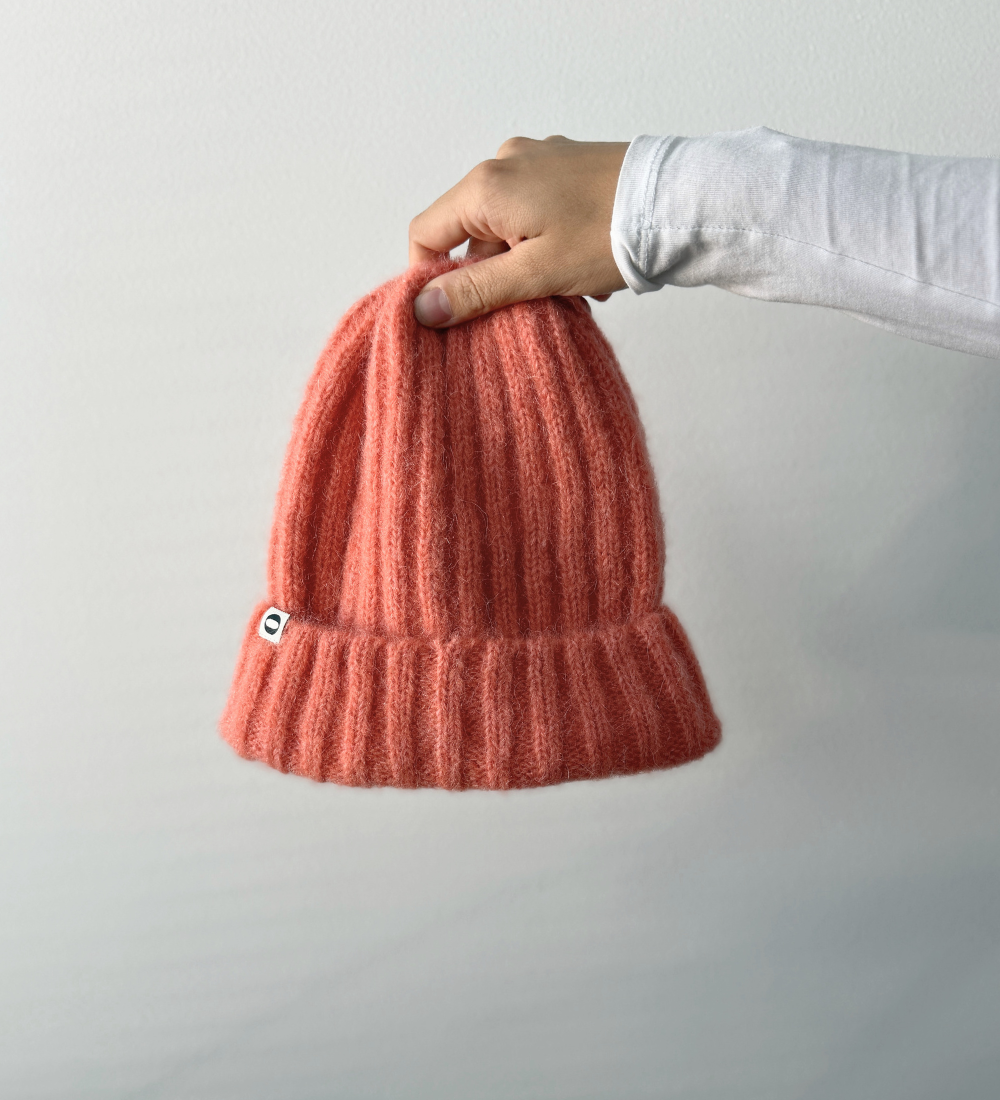 SNUGG Czapka with alpaca wool - beige