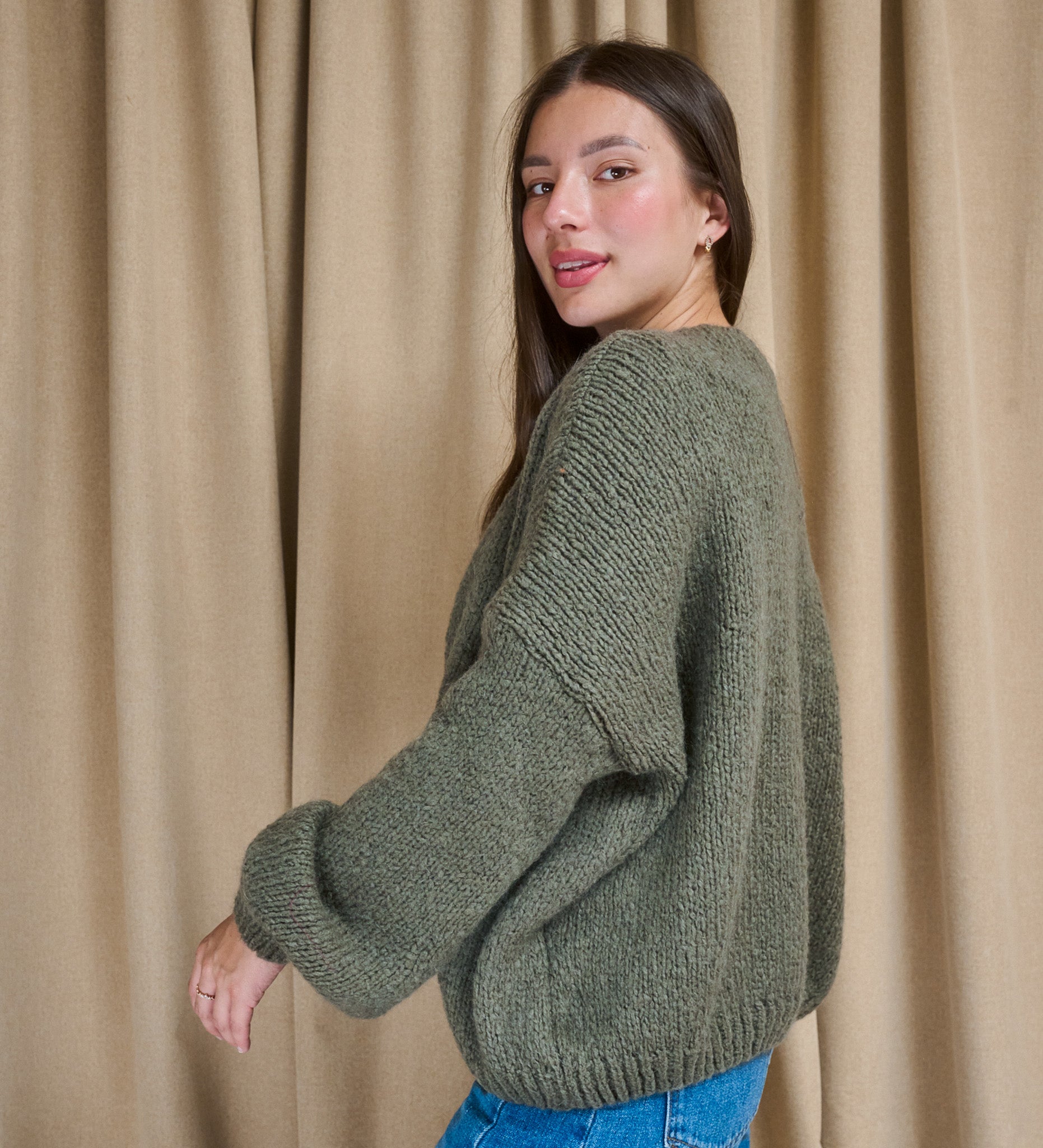 ASTRID the jumper you just need to have - olive