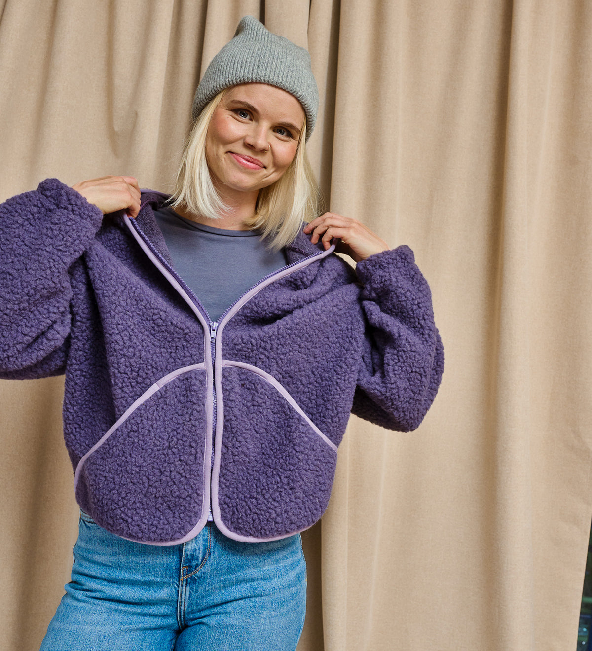 MIŚ 2.0 Wolljacke Kapuzenpullover - Schokolade