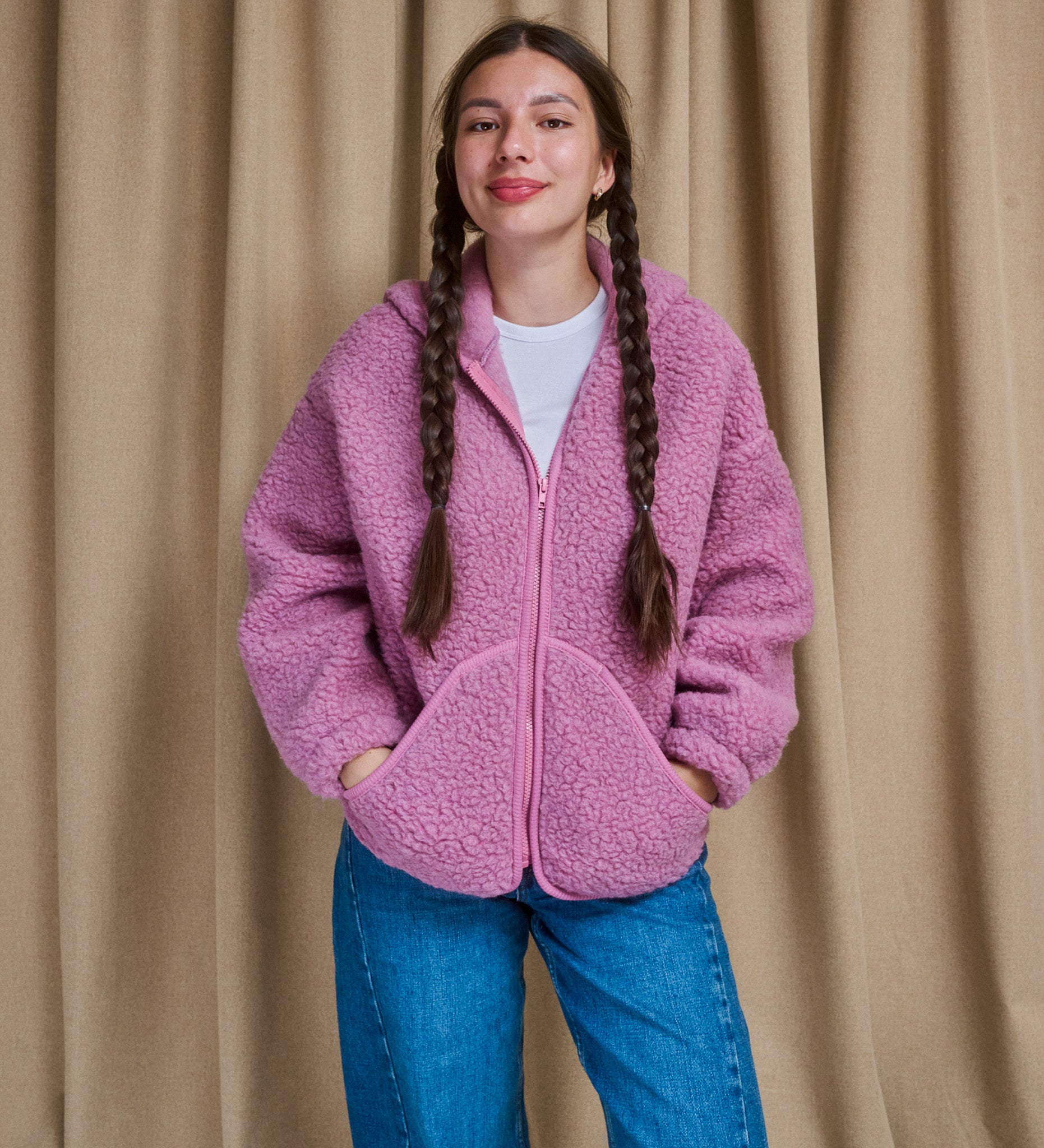 MIŚ 2.0 Wolljacke Kapuzenpullover - Schokolade