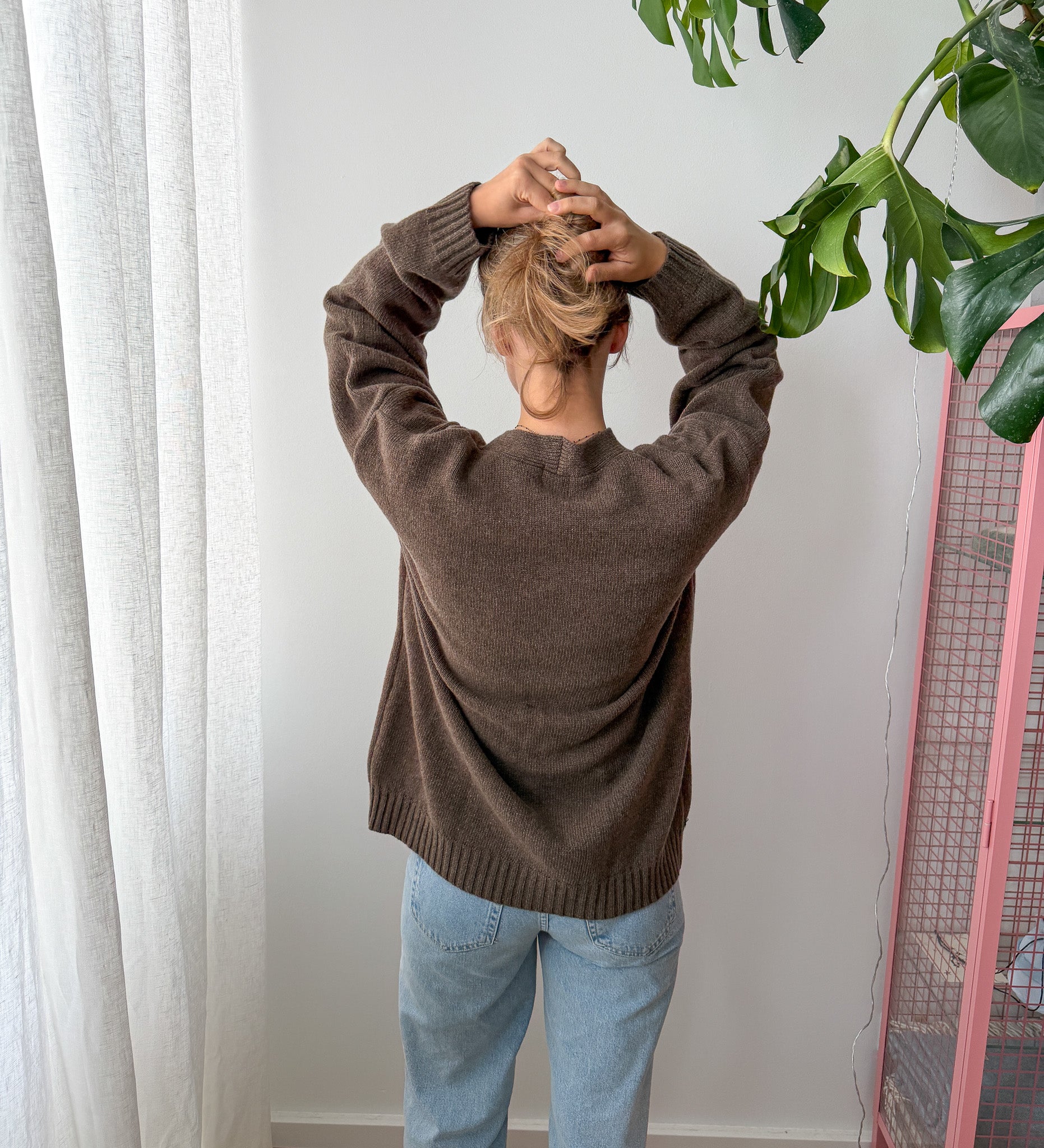 MOS Bester Wollcardigan- Malzbraun